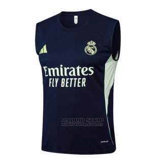 Camiseta de Entrenamiento Real Madrid Sin Mangas 2025-2026 Azul
