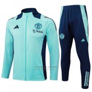 Chandal de Chaqueta del Manchester United 2024-2025 Verde