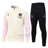 Chandal de Chaqueta del Paris Saint-Germain Jordan Nino 2024-2025 Amarillo