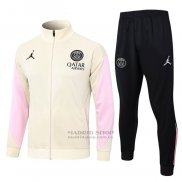 Chandal de Chaqueta del Paris Saint-Germain Jordan Nino 2024-2025 Amarillo