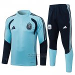 Chandal de Sudadera del Argentina Nino 2025-2026 Azul Negro