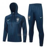 Chandal de Sudadera del Brasil 2023-2024 Azul