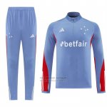 Chandal de Sudadera del Cruzeiro Nino 2025-2026 Azul