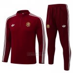 Chandal de Sudadera del Espana Nino 2026-2027 Rojo