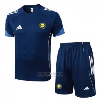 Chandal del Al Nassr Manga Corta 2025-2026 Azul - Pantalon Corto