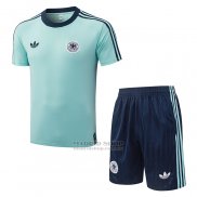 Chandal del Alemania Manga Corta 2026-2027 Verde - Pantalon Corto
