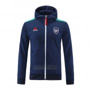 Chaqueta con Capucha del Arsenal 2021-2022 Azul