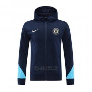 Chaqueta con Capucha del Chelsea 2024-2025 Azul