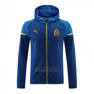 Chaqueta con Capucha del Olympique Marsella 2023-2024 Azul