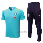 Conjunto Polo del Brasil 2022-2023 Azul