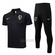 Conjunto Polo del Corinthians 2023-2024 Negro