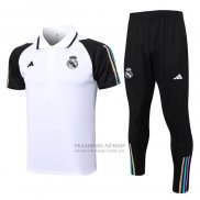 Conjunto Polo del Real Madrid 2023-2024 Blanco