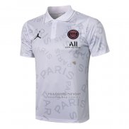 Polo Paris Saint-Germain 2021-22 Blanco