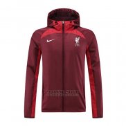 Rompevientos del Liverpool 2022-2023 Rojo