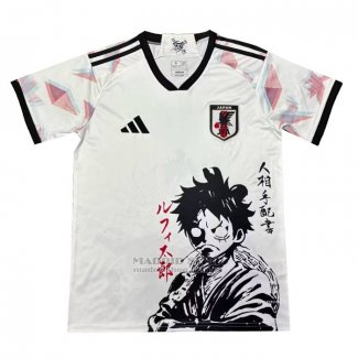 Tailandia Camiseta Japon Anime Luffy 2024-2025 Blanco