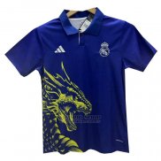 Tailandia Camiseta Real Madrid Dragon 2024-2025 Azul