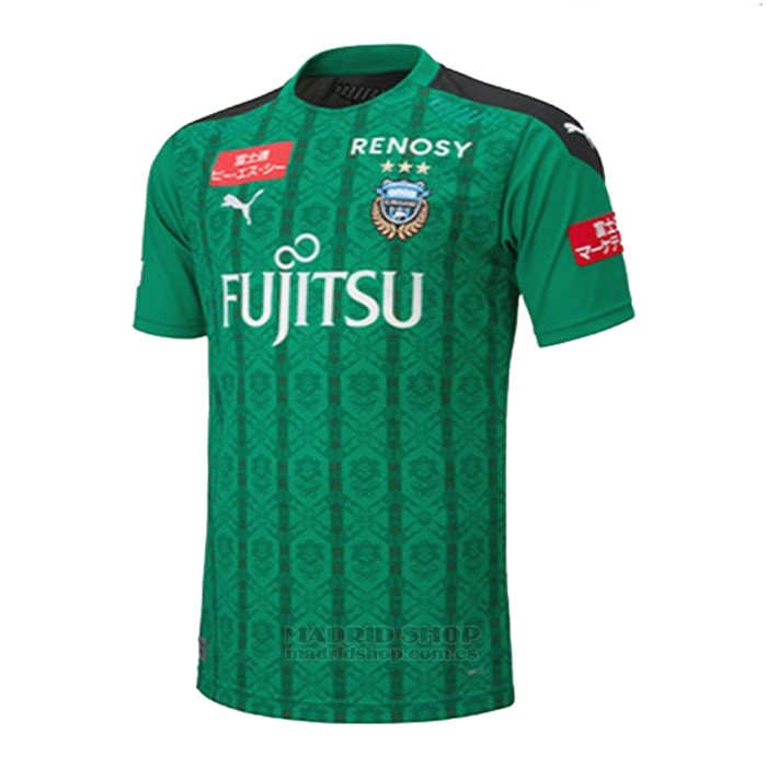 Tailandia Camiseta Kawasaki Frontale Portero 2020 Verde - madridshop