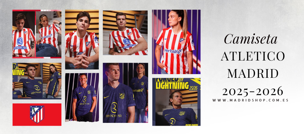 Camisetas Atletico Madrid 2025 2026