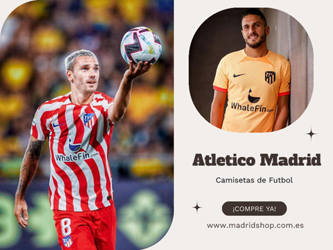 Camisetas Atletico Madrid 2022 2023