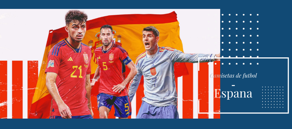 Camisetas del Espana 2022
