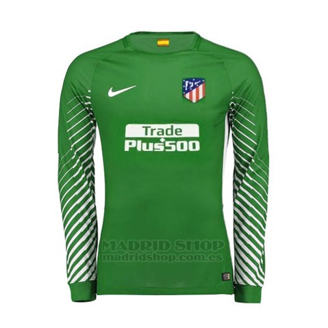 Camiseta Atletico Madrid Portero Manga Larga 2017-2018 ...