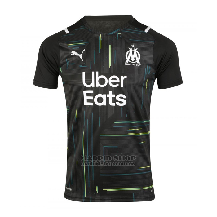 Camiseta Olympique Marsella Portero 2021-2022 Negro - madridshop