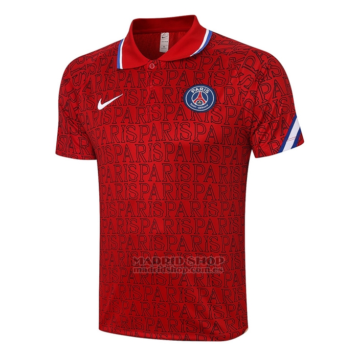 Polo Paris Saint-Germain 2020-2021 Rojo - madridshop