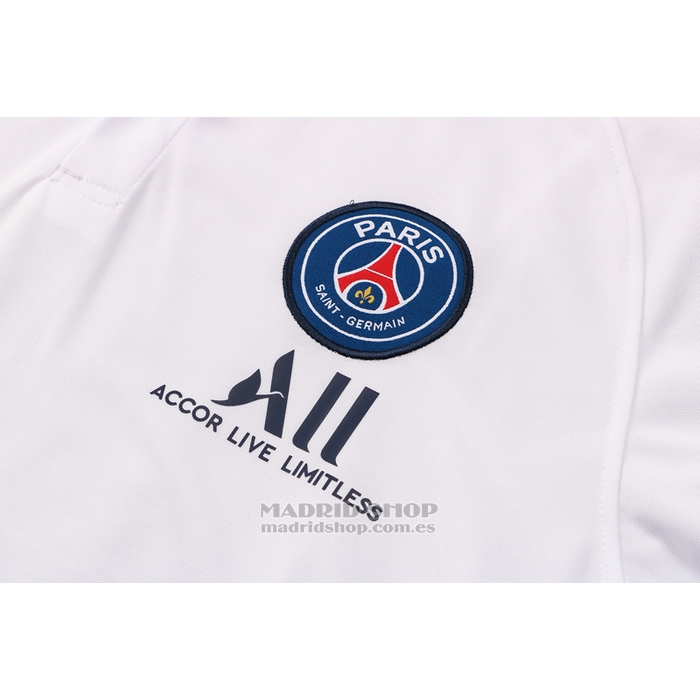 Polo Paris Saint-Germain Jordan 2021-2022 Blanco - madridshop