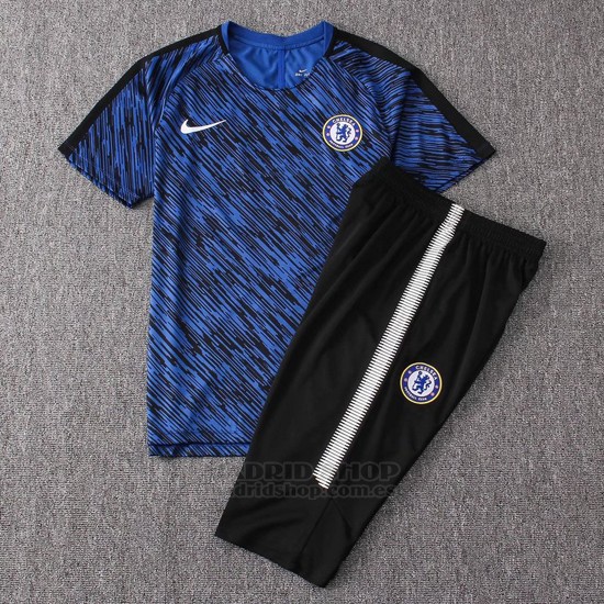 Chandal del Chelsea Manga Corta 2018-2019 Azul - madridshop