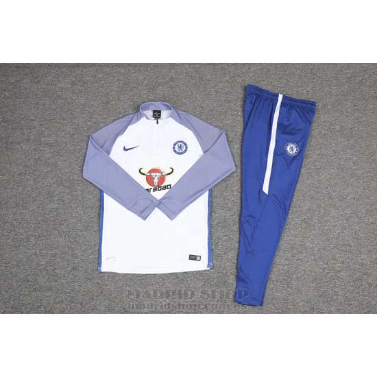 Chandal del Chelsea Nino 2018-2019 Blanco - madridshop