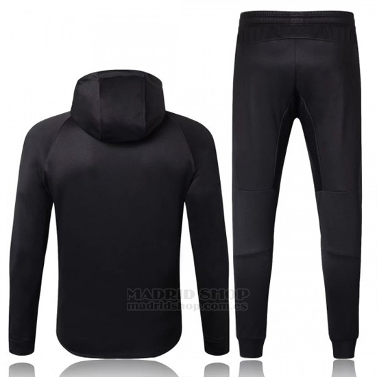 Chandal con Capucha del Tottenham Hotspur 2018-2019 Negro - madridshop