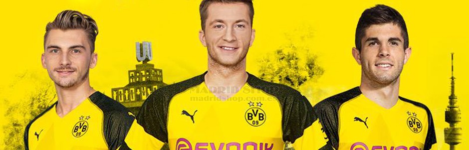 camisetas de futbol Borussia Dortmund baratas
