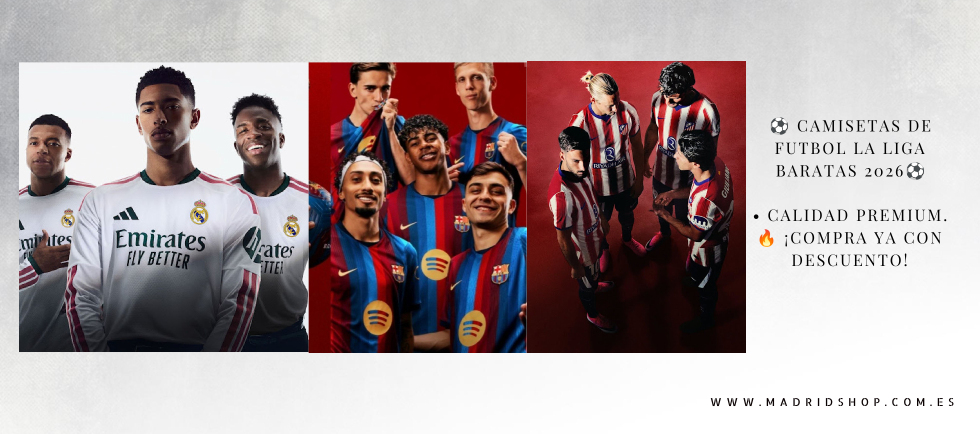 camisetas La Liga baratas 2026